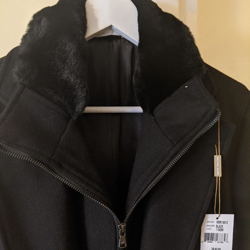 Michael Kors 3-in-1 Wool Blend Coat